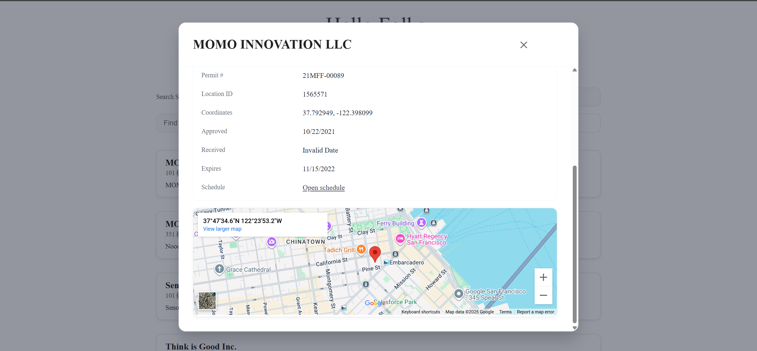 Food Truck Finder screenshot 2 of 3