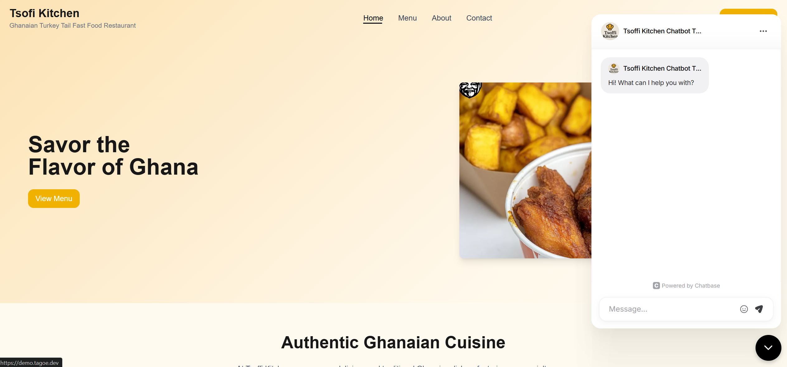 Tsofi Kitchen Demo screenshot 1 of 1